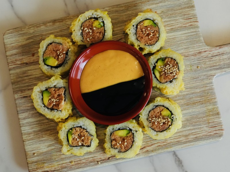Spicy Tuna Tempura Roll