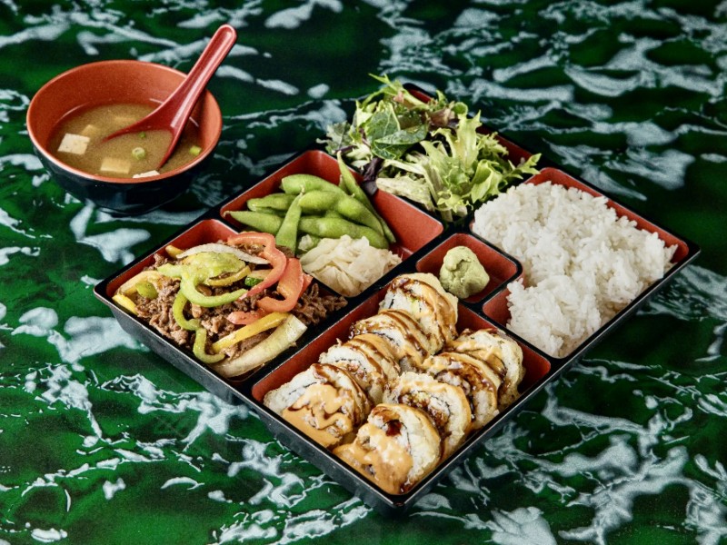 Beef Teriyaki Bento Box Special