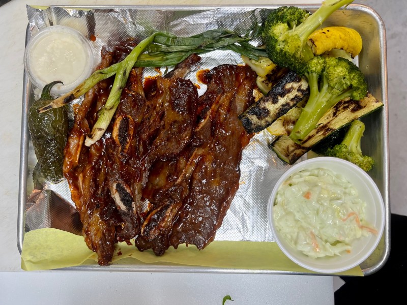 Beef Short Ribs (3) Plate