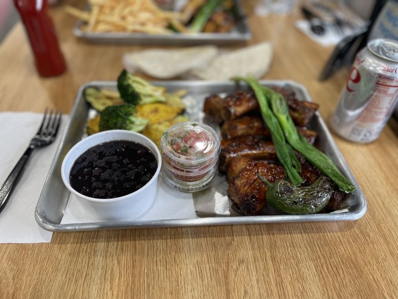 1/2 Slab Baby Back Ribs Plate