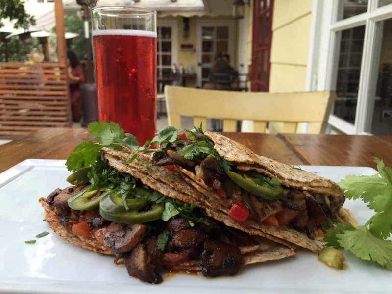 Double Stuffed Spicy Quesadilla