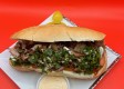 Beef Kabob Sandwich
