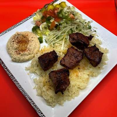 Beef Kabob Plate