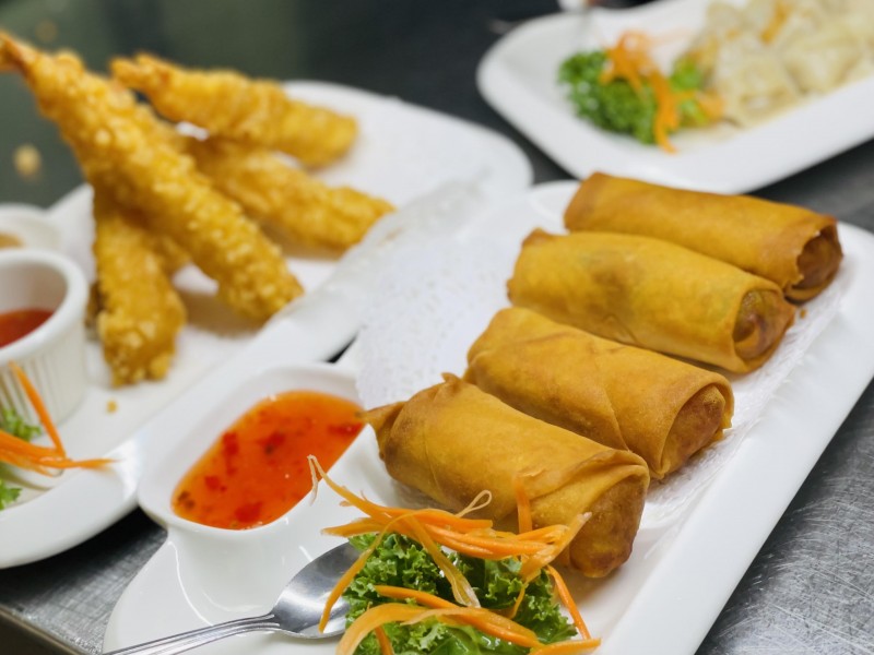 A2. Crispy Spring Rolls