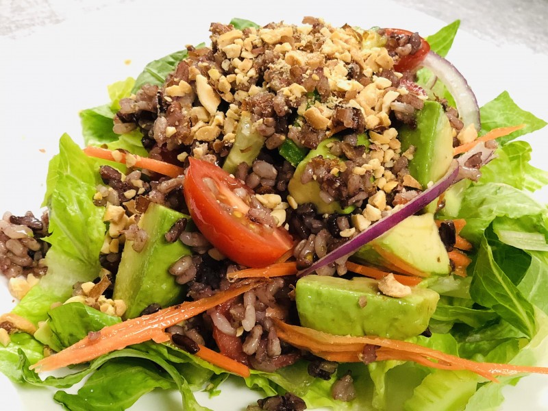 S7. Avocado Brow Rice salad