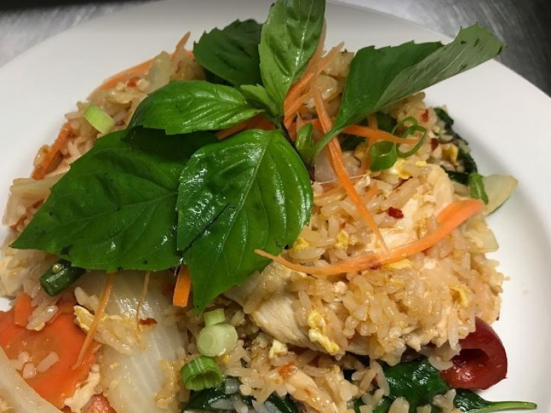 F3. Spicy Basil Fried Rice