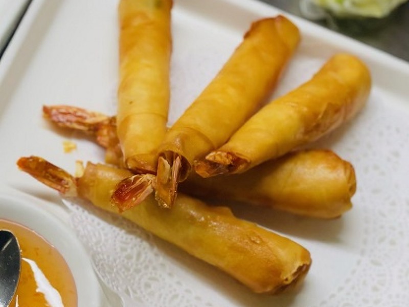 A9. Shrimp in a blanket