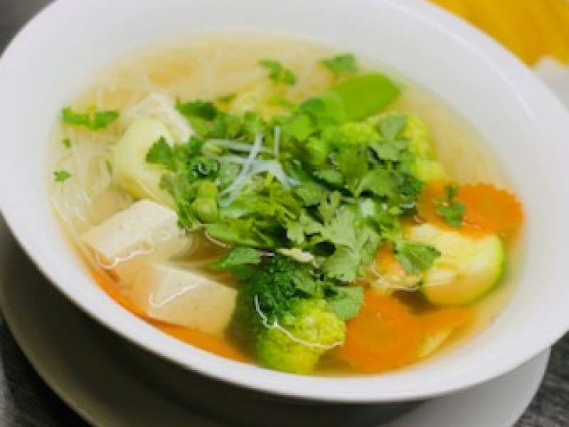S4. Veggies and Tofu soup