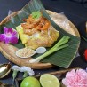 Pad Thai wrapped eggs