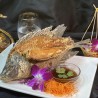 Fried whole fish tilapia