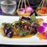 Crispy fish with triple sauce
