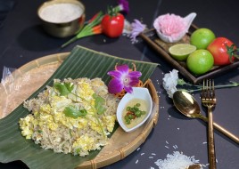 Jumbo crab Fried rice (recommended)