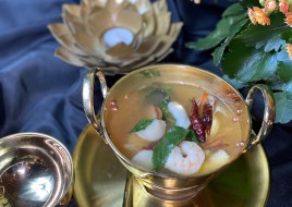 SO-5  Hot & Sour Mixed Seafood Soup With Thai Herb