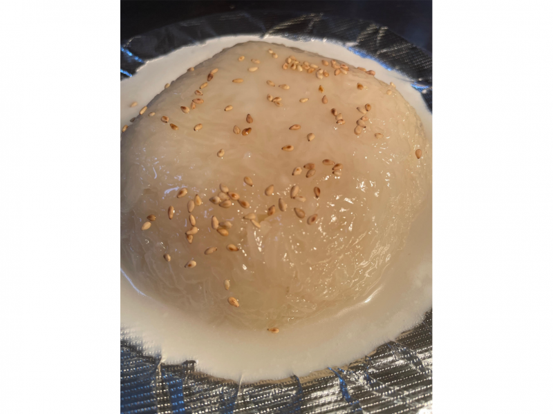 Sweet Sticky Rice with Coconut Syrup