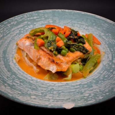 Panang Curry Salmon