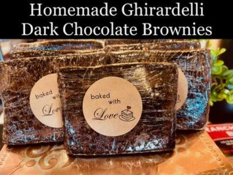 Ghiradelli Dark Chocolate Brownie