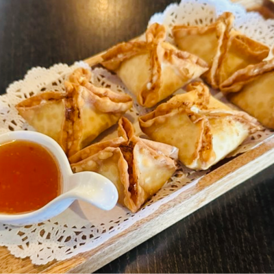 CREAM CHEESE RANGOON (6 pcs)
