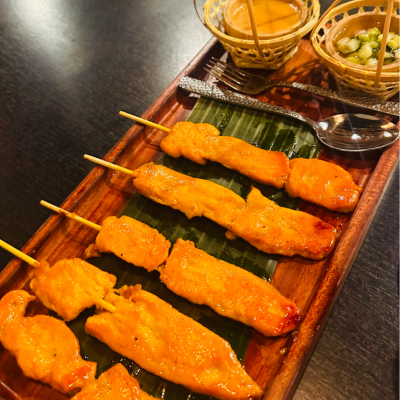 CHICKEN SATAY (5 pcs)