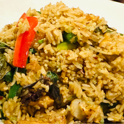 THAI SPICY BASIL FRIED RICE