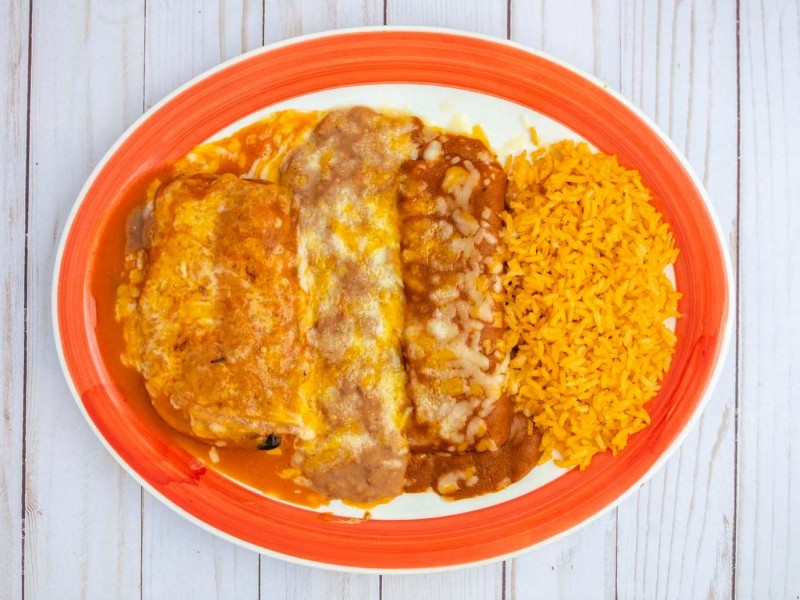 3. One Chile Relleno & One Enchilada