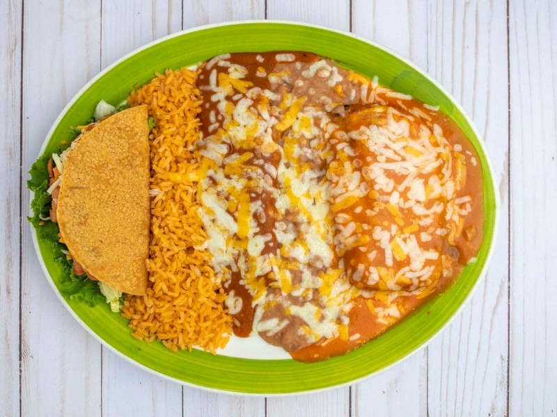 7. One Enchilada, One Chile Relleno, & One Taco