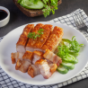 Crispy Pork Belly with Seafood Sauce