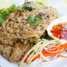Fried Fish with Apple Salad