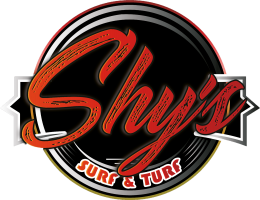 Shy's Surf & Turf logo