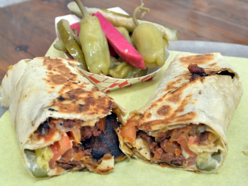 Soujouk Wrap