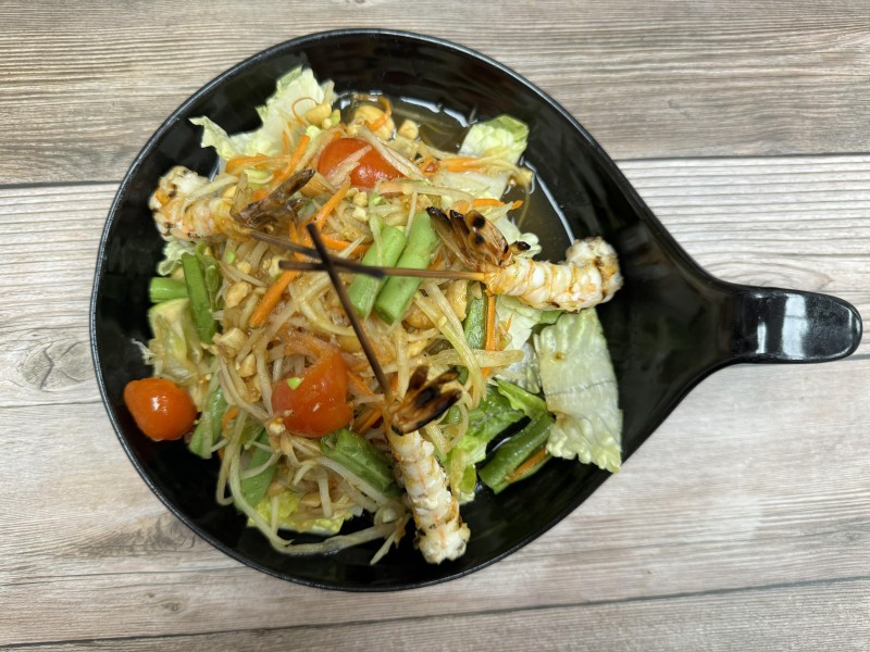 Papaya Salad with Shrimp