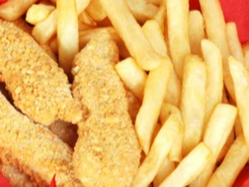 Kids meals chicken fingers or nuggets