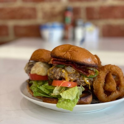 Mushroom & Swiss Burger