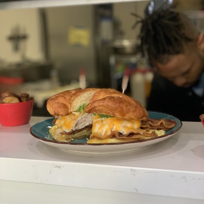 Croissant Breakfast Sandwich