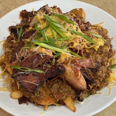 Pulled Pork Chili Cheese Fries Meal