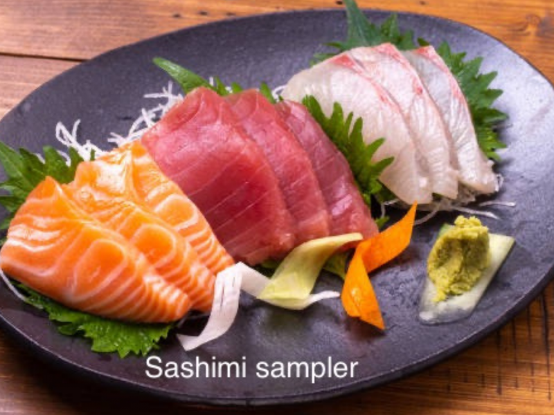 1.Sashimi Sampler 
