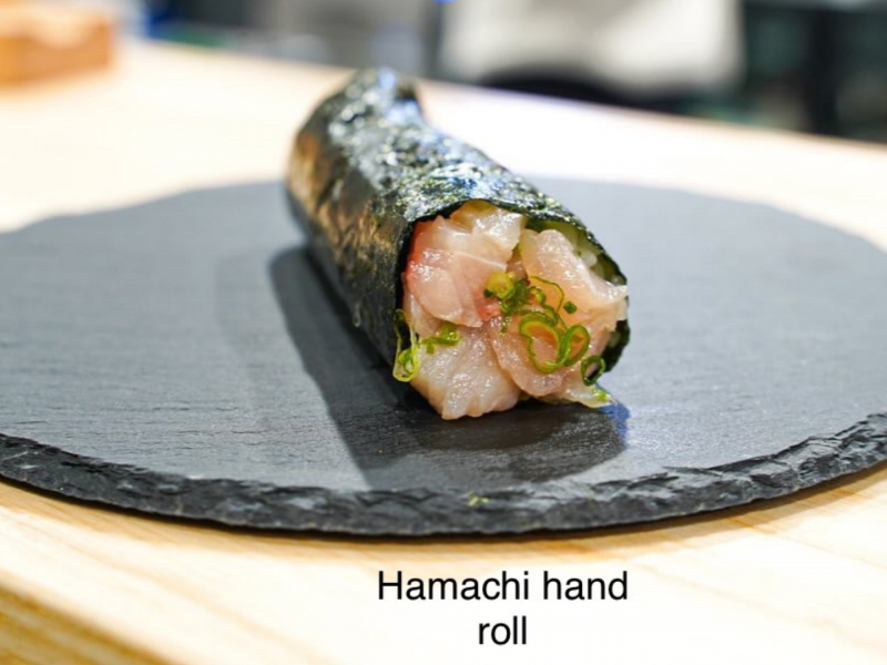 Hamachi Hand Rolls