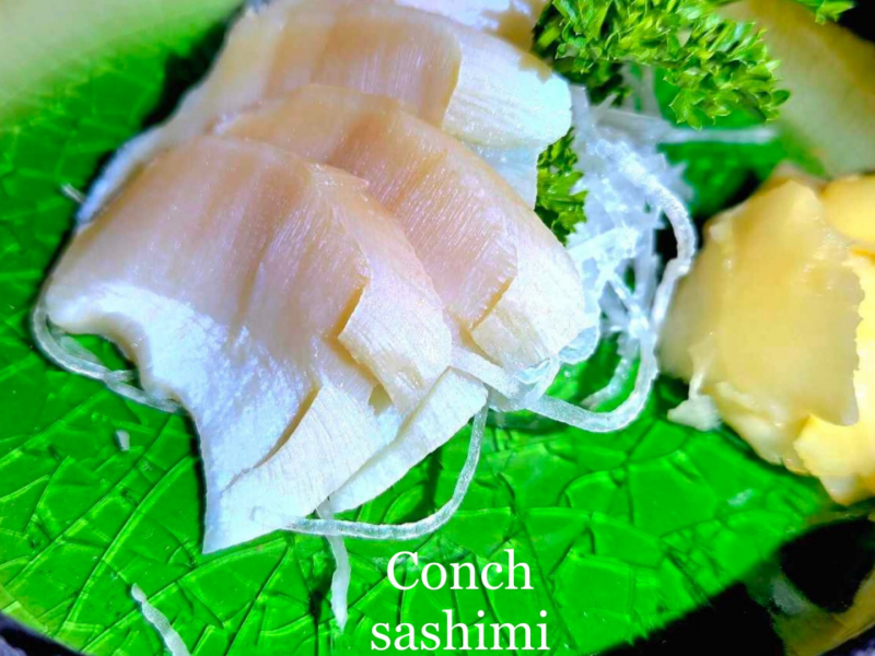 Conch Sashimi