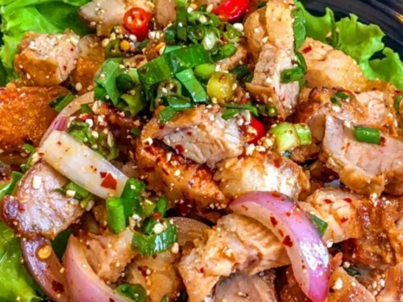 Laab Pork Belly