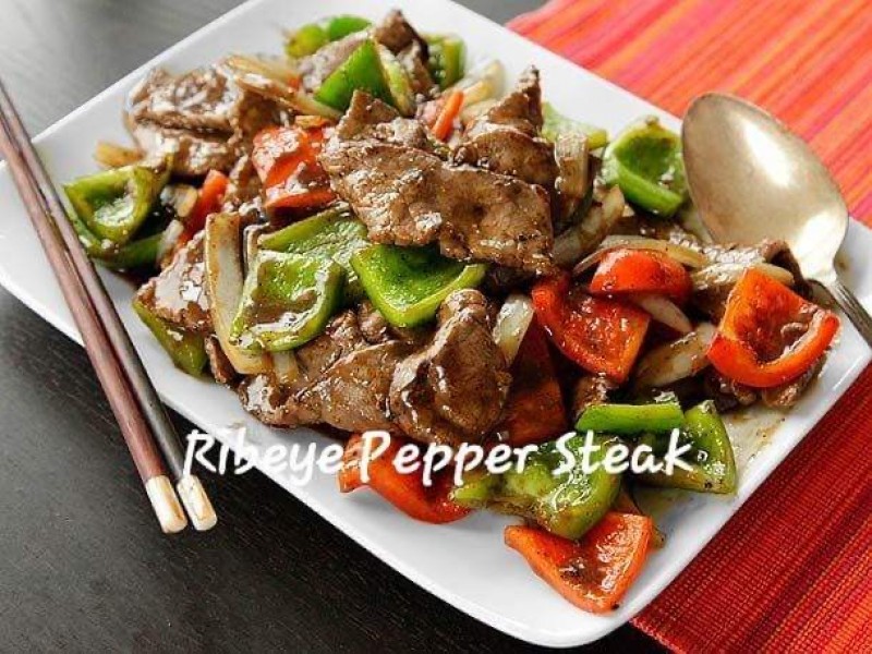 Ribeye Pepper Steak