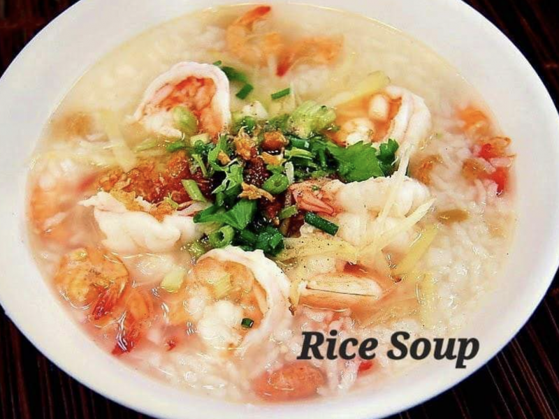 Rice Soup Shrimp