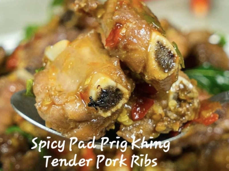 38.Spicy Pad Prig Khing