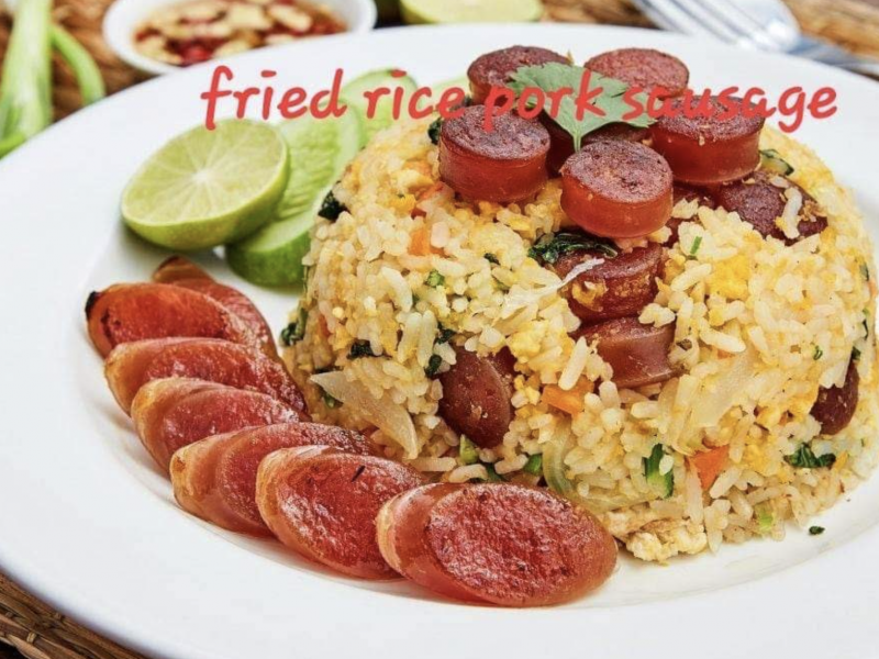 Fried Rice Pork Sausage