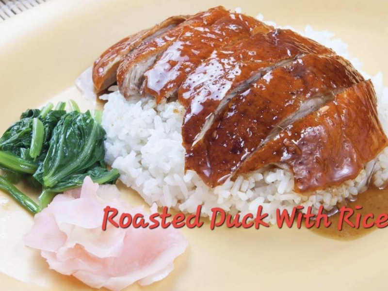 Roasted Duck With Rice