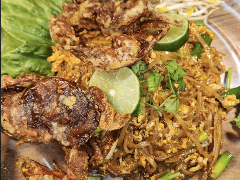 Pad Thai Soft Shell Crab