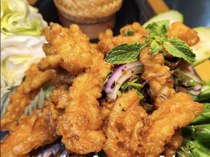 Laab Crispy Squid