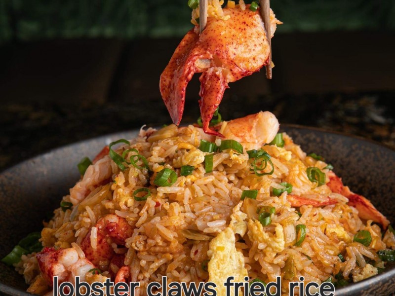 Fried Rice Lobster Claw