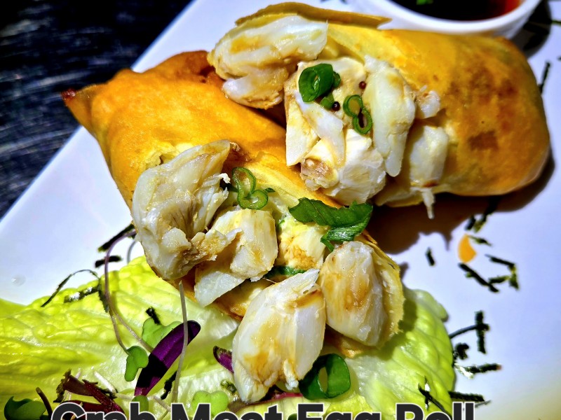 Crab Meat Egg Roll