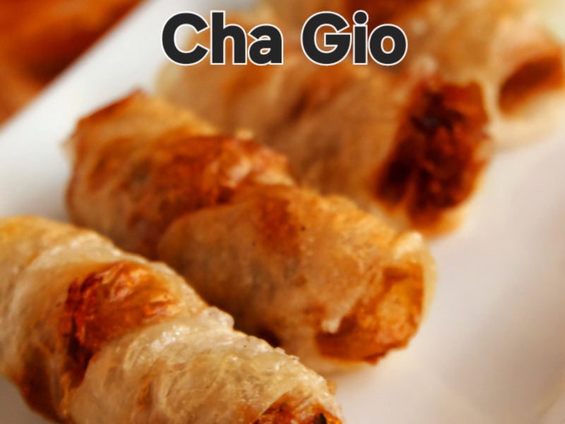 Pork Egg Rolls Cha Gio