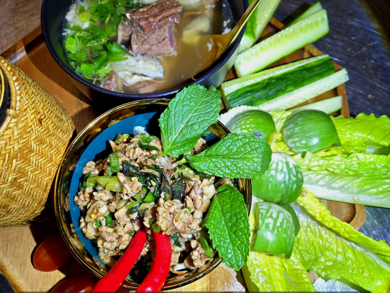 Laab Beef Combo