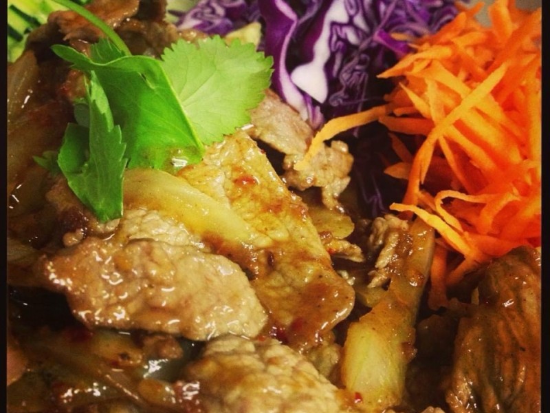 Spicy Beef Salad